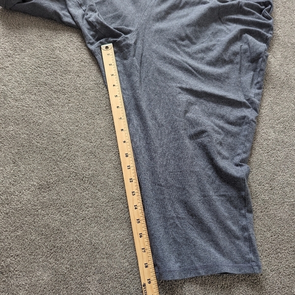 Lane Bryant Women's Gray Cropped Leggings Size 26/28 Cotton - Picture 4 of 8